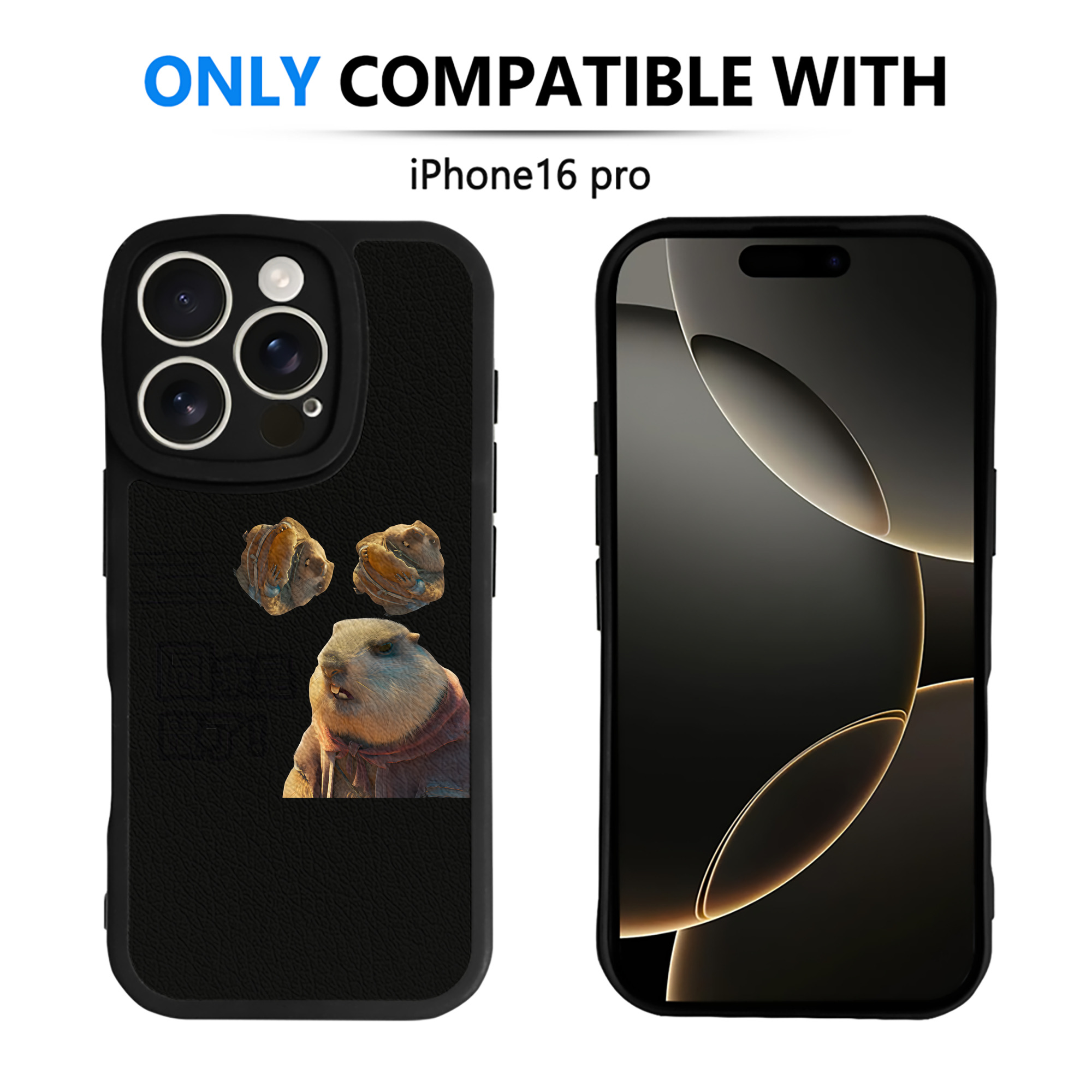 （画像用） Ne Zha 2 ナタ 魔童の大暴れ 【iPhone 16シリーズ対応】シリコンスマホケース（レザー調） 材質：シリコン